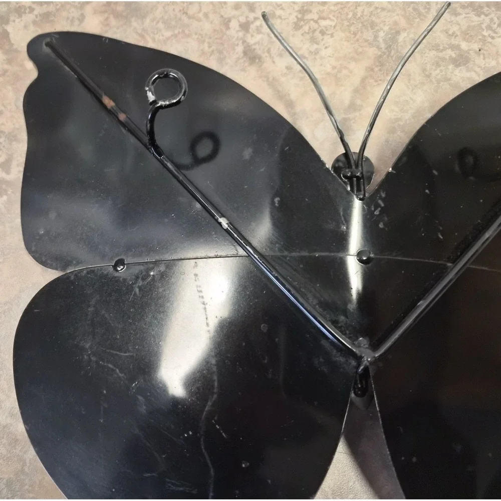 Metal Butterfly Hanging Wall Art